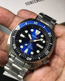  Shop Authentic Seiko Prospex Deep Blue Batman Turtle Diver's Automatic Blue Dial Silver Steel Strap Watch for Men - SRPC25J1 - Luxxuri