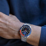  Shop Authentic Seiko Prospex Speedtimer Solar Chronograph Blue Dial Silver Steel Strap Watch for Men - SSC913 - Luxxuri