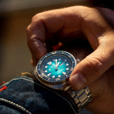  Shop Authentic Seiko US Special Edition Automatic Green Dial Silver Steel Strap Watch for Men - SRPH57 - Luxxuri