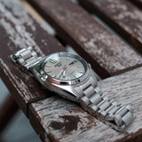  Shop Authentic Seiko 5 Sports SNXS Series Automatic Beige Dial Silver Steel Strap Watch for Men - SRPK91K1 - Luxxuri