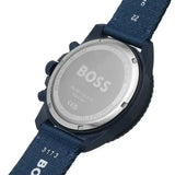  Shop Authentic Hugo Boss Admiral Chronograph Blue Dial Blue Nylon Strap Watch for Men - 1513919 - Luxxuri