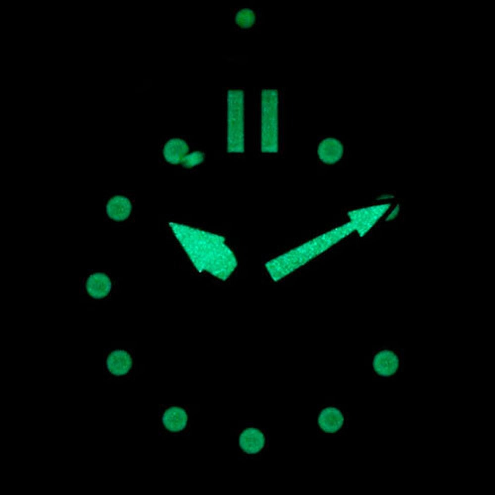 Citizen Mechanical Automatic Black Dial Black Rubber Strap Watch for Men - NJ0125-11E