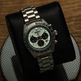  Shop Authentic Seiko Prospex Speedtimer Solar Chronograph Silver Dial Silver Steel Strap Watch for Men - SSC911 - Luxxuri