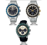  Shop Authentic Seiko Prospex Speedtimer Solar Chronograph Grey Dial Silver Steel Strap Watch for Men - SSC939 - Luxxuri