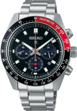  Shop Authentic Seiko Prospex Speedtimer Solar Chronograph Black Dial Silver Steel Strap Watch for Men - SSC915 - Luxxuri