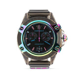  Shop Authentic Versace Icon Active Chronograph Black Dial Grey Silicone Strap Watch for Men - VEZ701022 - Luxxuri