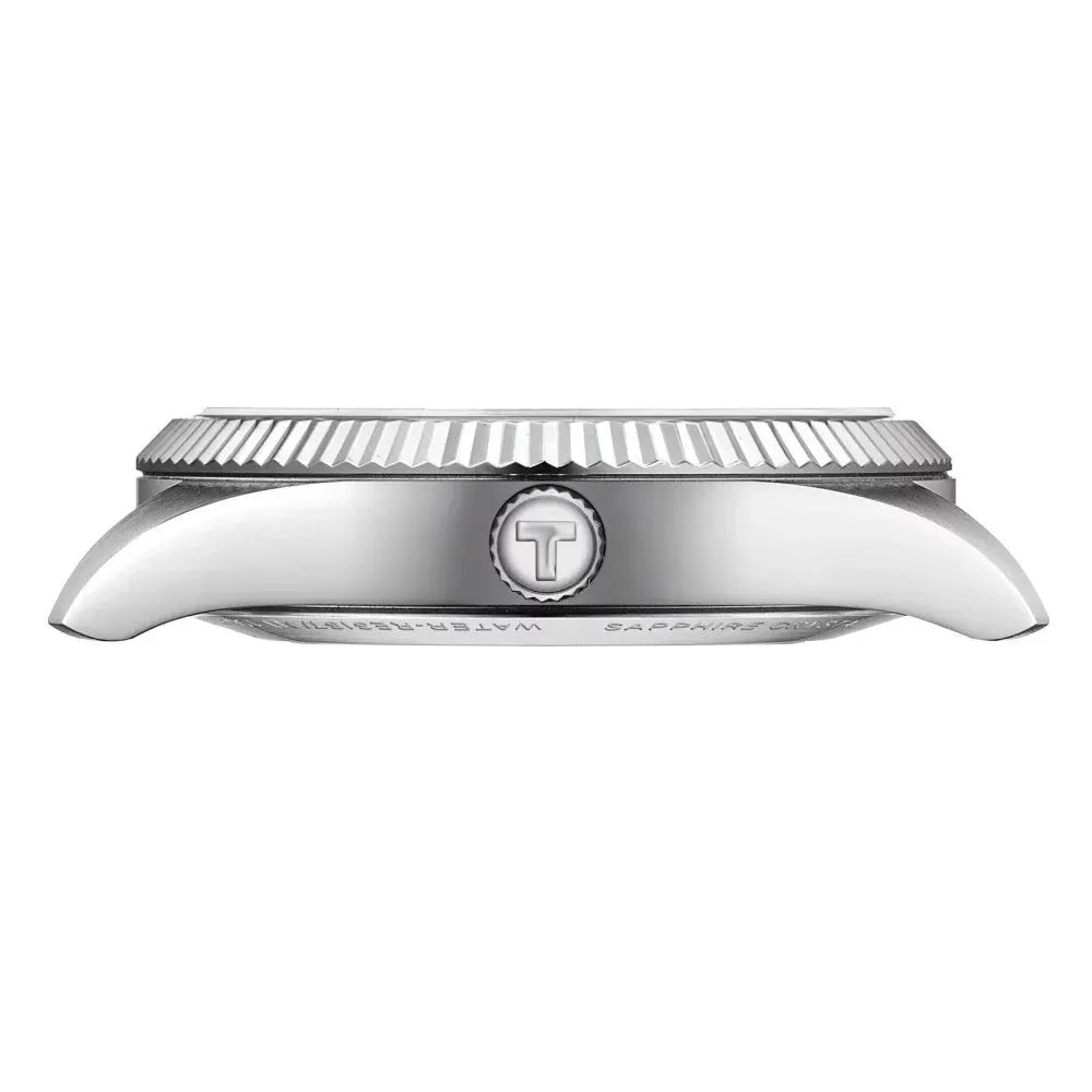 Tissot Ballade Powermatic 80 COSC Silver Dial Silver Steel Strap Watch for Men - T156.408.11.033.00