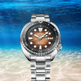  Shop Authentic Seiko Prospex US Special Edition King Turtle Automatic Brown Dial Silver Steel Strap Watch for Men - SRPH55 - Luxxuri