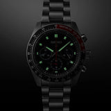  Shop Authentic Seiko Prospex Speedtimer Solar Chronograph Black Dial Silver Steel Strap Watch for Men - SSC915 - Luxxuri