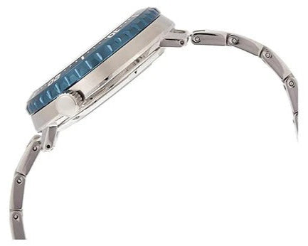  Shop Authentic Seiko 5 Sports Automatic Blue Dial Silver Steel Strap Watch for Men - SRPC63J1 - Luxxuri