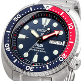  Shop Authentic Seiko Prospex PADI Special Edition Automatic Blue Dial Silver Steel Strap Watch for Men - SRPE99 - Luxxuri