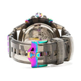  Shop Authentic Versace Icon Active Chronograph Black Dial Grey Silicone Strap Watch for Men - VEZ701022 - Luxxuri