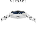  Shop Authentic Versace Daphnis Analog Blue Dial Silver Steel Strap Watch for Women - VEOCA0124 - Luxxuri