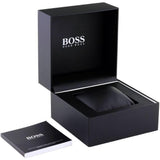 Hugo Boss Strike Turquoise Blue Dial Silver Steel Strap Watch for Men - 1514171