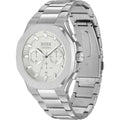  Shop Authentic Hugo Boss Taper Chronograph White Dial Silver Steel Strap Watch for Men - 1514087 - Luxxuri