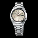  Shop Authentic Seiko 5 Sports SNXS Series Automatic Beige Dial Silver Steel Strap Watch for Men - SRPK91K1 - Luxxuri