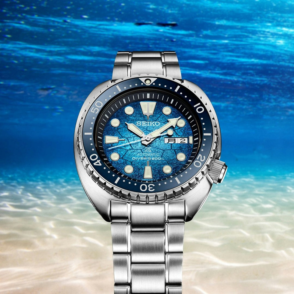  Shop Authentic Seiko Prospex US Special Edition Automatic Blue Dial Silver Steel Strap Watch for Men - SRPH59 - Luxxuri