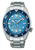 Seiko Prospex Glacier Save The Ocean Special Edition Automatic Blue Dial Silver Steel Strap Watch for Men - SPB299J1