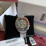  Shop Authentic Seiko Prospex PADI Special Edition Automatic Blue Dial Silver Steel Strap Watch for Men - SRPE99 - Luxxuri