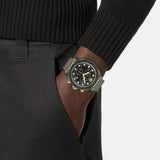  Shop Authentic Versace Greca Dome Chronograph Black Dial Grey Steel Strap Watch for Men - VE6K00623 - Luxxuri