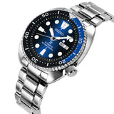  Shop Authentic Seiko Prospex Deep Blue Batman Turtle Diver's Automatic Blue Dial Silver Steel Strap Watch for Men - SRPC25J1 - Luxxuri