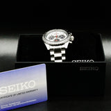  Shop Authentic Seiko Prospex Speedtimer Solar Chronograph Silver Dial Silver Steel Strap Watch for Men - SSC911 - Luxxuri