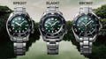 Seiko Prospex 140th Anniversary Limited Edition Automatic Scuba Divers Green Dial Silver Steel Strap Watch for Men - SPB207J1
