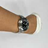  Shop Authentic Seiko 5 Sports Automatic Black Dial Silver Steel Strap Watch for Men - SRPC61J1 - Luxxuri