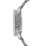 Seiko Prospex Sea Turtle Automatic Black Dial Silver Steel Strap Watch for Men - SRP789K1