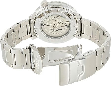  Shop Authentic Seiko 5 Sports Automatic Black Dial Silver Steel Strap Watch for Men - SRPC61J1 - Luxxuri