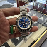  Shop Authentic Seiko Speedtimer Solar US Special Edition Blue Dial Silver Steel Strap Watch for Men - SSC931 - Luxxuri