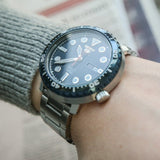  Shop Authentic Seiko 5 Sports Automatic Blue Dial Silver Steel Strap Watch for Men - SRPC63J1 - Luxxuri