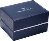 Maserati Successo Chronograph Green Dial Silver Steel Strap Watch for Men - R8873621043