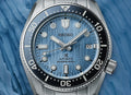 Seiko Prospex Glacier Save The Ocean Special Edition Automatic Blue Dial Silver Steel Strap Watch for Men - SPB299J1