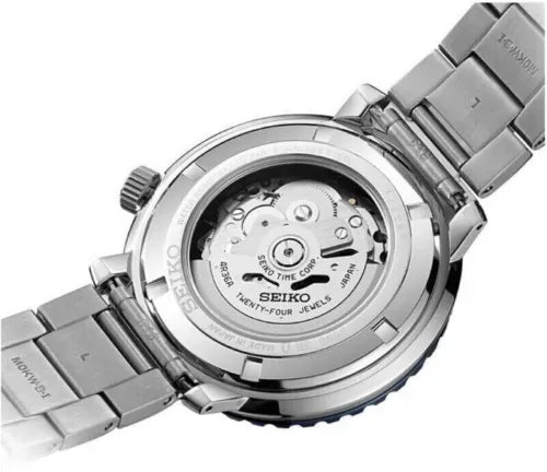  Shop Authentic Seiko 5 Sports Automatic Blue Dial Silver Steel Strap Watch for Men - SRPC63J1 - Luxxuri