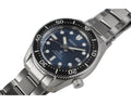 Seiko Prospex Marinemaster Automatic Scuba Divers Blue Dial Silver Steel Strap Watch for Men - SPB187J1