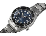 Seiko Prospex Marinemaster Automatic Scuba Divers Blue Dial Silver Steel Strap Watch for Men - SPB187J1