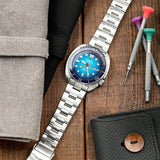  Shop Authentic Seiko Prospex US Special Edition Automatic Blue Dial Silver Steel Strap Watch for Men - SRPH59 - Luxxuri