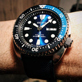  Shop Authentic Seiko Prospex Deep Blue Batman Turtle Diver's Automatic Blue Dial Silver Steel Strap Watch for Men - SRPC25J1 - Luxxuri