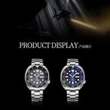  Shop Authentic Seiko Prospex Deep Blue Batman Turtle Diver's Automatic Blue Dial Silver Steel Strap Watch for Men - SRPC25J1 - Luxxuri