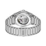  Shop Authentic Hugo Boss Troper Automatic Chronograph Green Dial Silver Steel Strap Watch for Men - 1514200 - Luxxuri