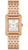 Tory Burch Eleanor Mother of Pearl White Dial Rose Gold Steel Strap Watch for Women - TBW1079
