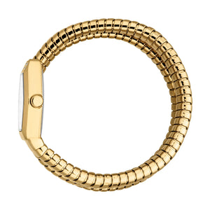 Just Cavalli Romina Silver Dial Gold Steel Strap Watch for Women - JC1L395M0025