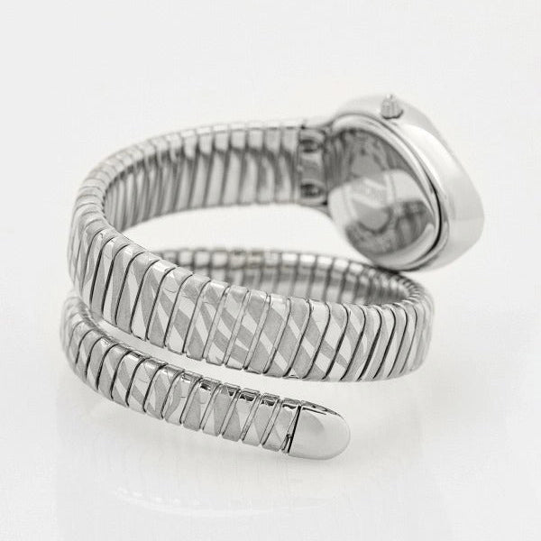 Just Cavalli Glam Evo 8 Pink Dial Silver Steel Strap Watch for Women - JC1L225M0015