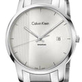  Shop Authentic Calvin Klein City Chronograph White Dial Silver Steel Strap Watch for Men - K2G2G14X - Luxxuri