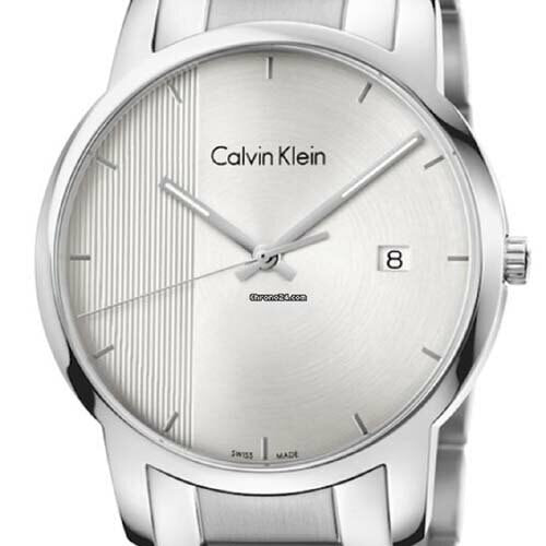  Shop Authentic Calvin Klein City Chronograph White Dial Silver Steel Strap Watch for Men - K2G2G14X - Luxxuri