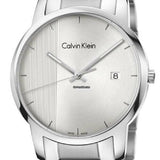  Shop Authentic Calvin Klein City Chronograph White Dial Silver Steel Strap Watch for Men - K2G2G14X - Luxxuri
