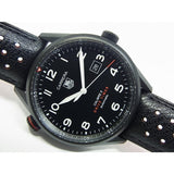  Shop Authentic Tag Heuer Carrera Calibre 5 Drive Timer Black Dial Black Leather Strap Watch for Men - WAR2A80.FC6337 - Luxxuri