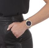  Shop Authentic Michael Kors Darci Blue Dial Gold Steel Strap Watch for Women - MK3406 - Luxxuri
