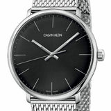  Shop Authentic Calvin Klein High Noon Black Dial Silver Mesh Bracelet Watch for Men - K8M21121 - Luxxuri